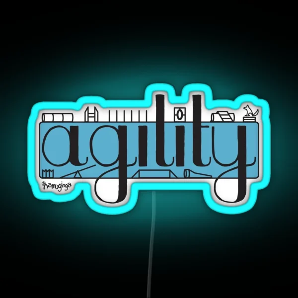 Agility RGB Neon Sign