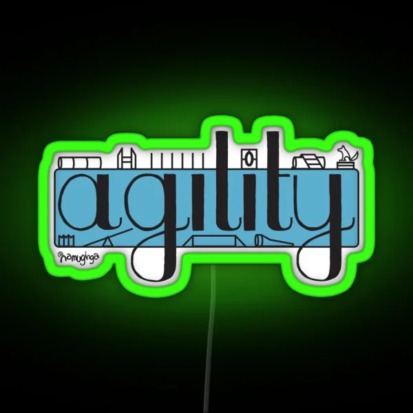 Agility RGB Neon Sign