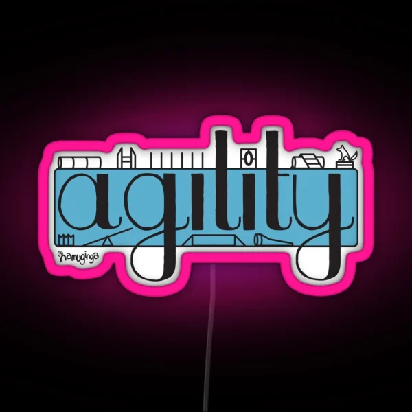Agility RGB Neon Sign