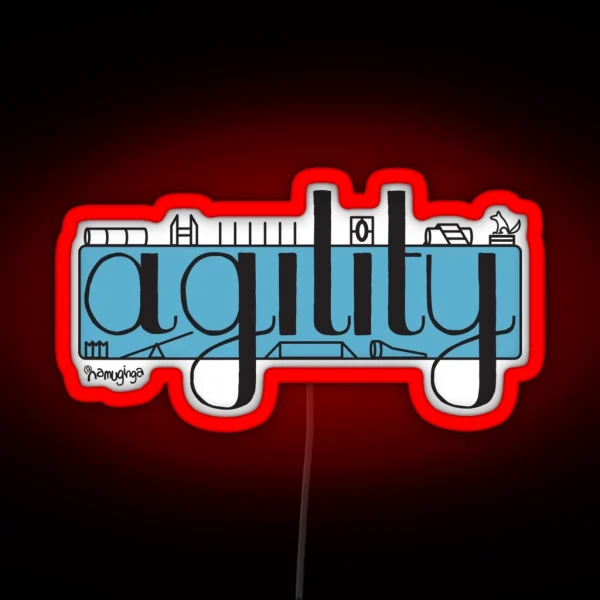 Agility RGB Neon Sign