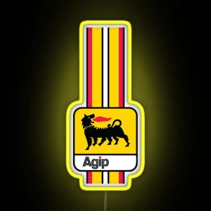 Agip Motorsport Design RGB Neon Sign