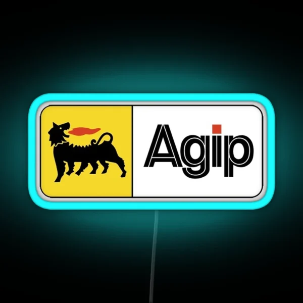 Agip RGB Neon Sign