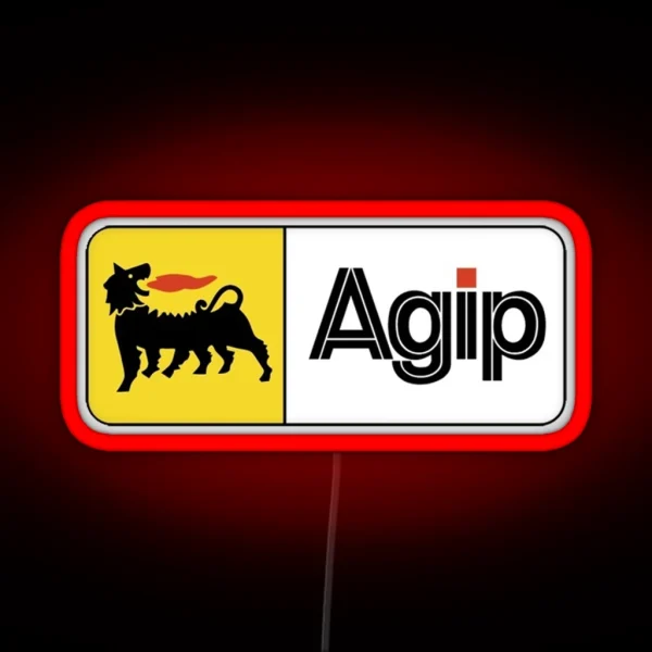 Agip RGB Neon Sign