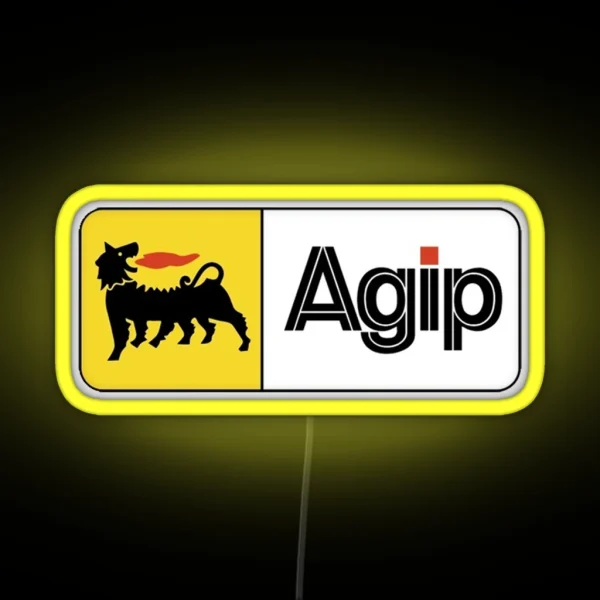 Agip RGB Neon Sign