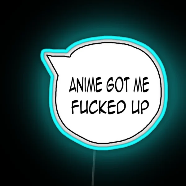 Agmfu Manga RGB Neon Sign