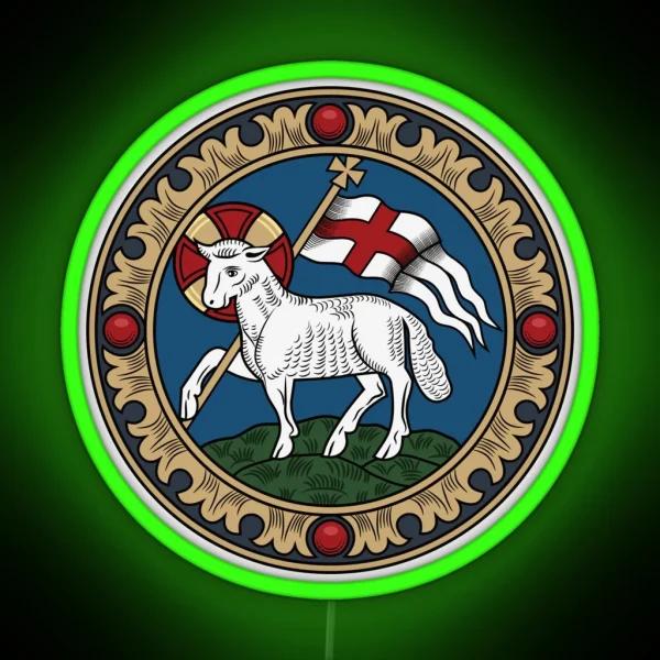 Agnus Dei RGB Neon Sign