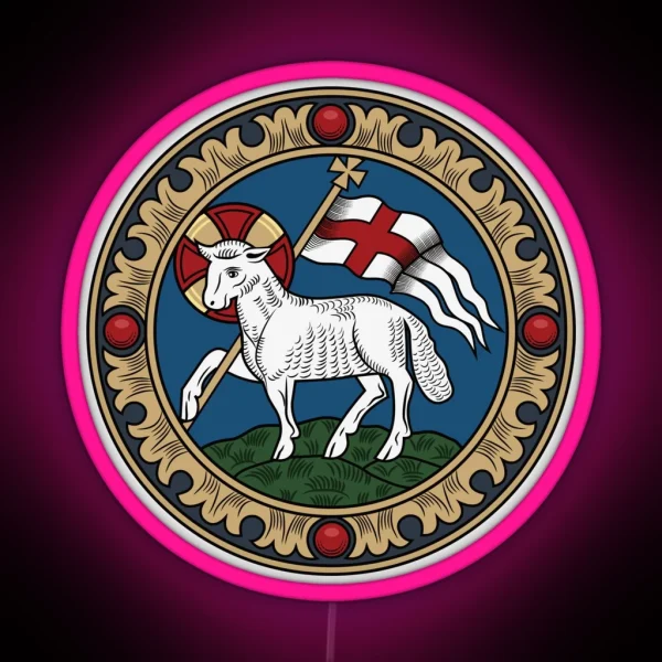 Agnus Dei RGB Neon Sign