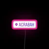 Agrabah Location Tag Led RGB Neon Sign - Image 6