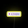 Agrabah Location Tag Led RGB Neon Sign - Image 5