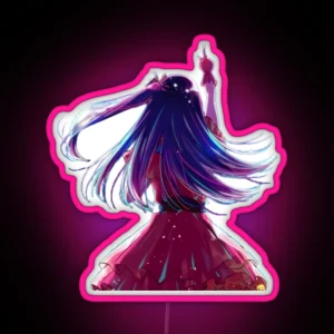 Ai Hoshino From Oshi No Ko RGB Neon Sign