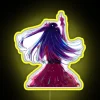 RGB Neon Sign with Vibrant Colors Inspired by Ai Hoshino