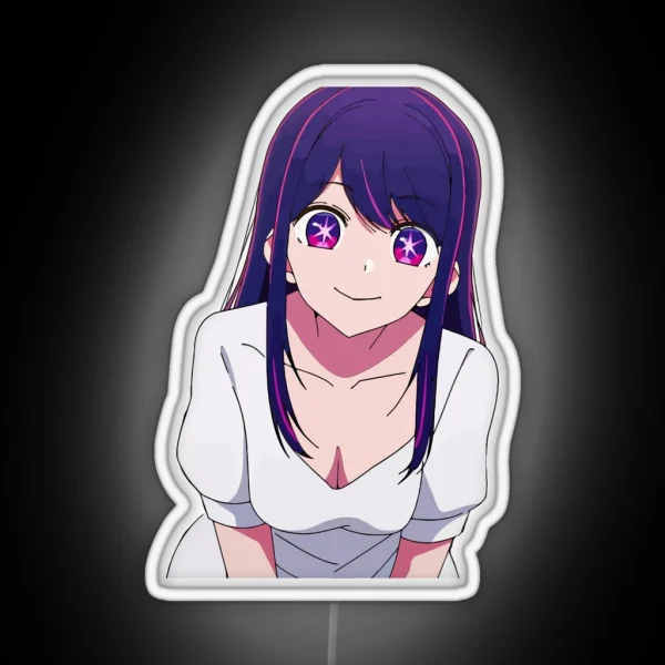 Ai Hoshino Oshi No Ko Kawaii RGB Neon Sign