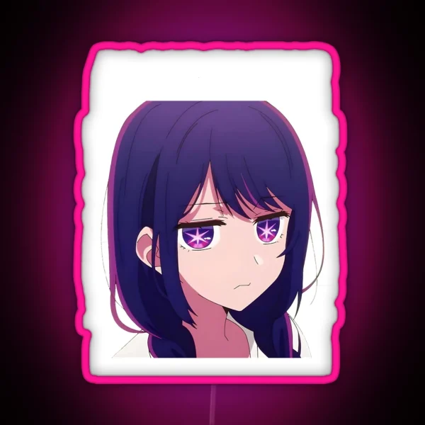 Ai Hoshino Oshi No Ko Pack RGB Neon Sign