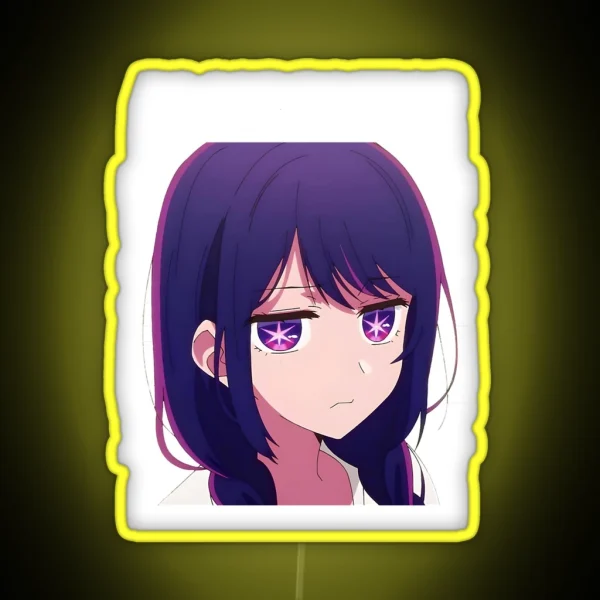 Ai Hoshino Oshi No Ko Pack RGB Neon Sign