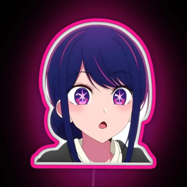 Ai Hoshino Oshi No Ko RGB Neon Sign