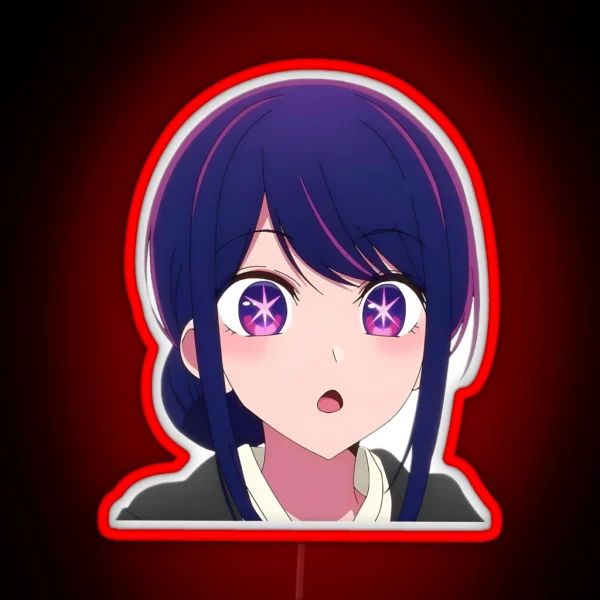 Ai Hoshino Oshi No Ko RGB Neon Sign