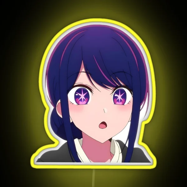 Ai Hoshino Oshi No Ko RGB Neon Sign