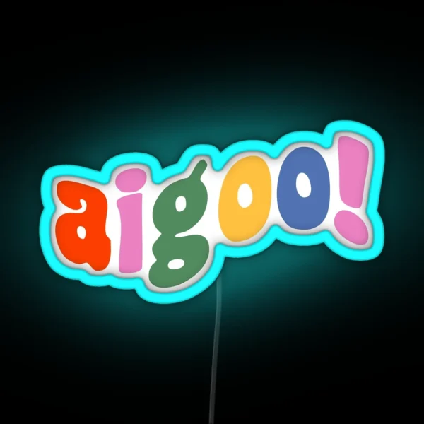 Aigoo Kdrama RGB Neon Sign