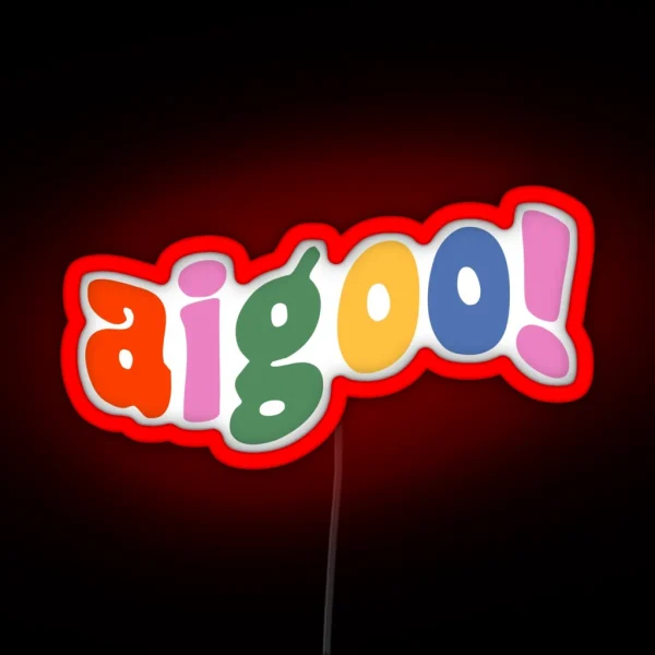Aigoo Kdrama RGB Neon Sign