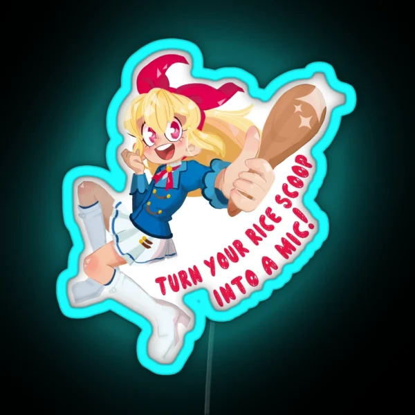 Aikatsu Ichigo RGB Neon Sign