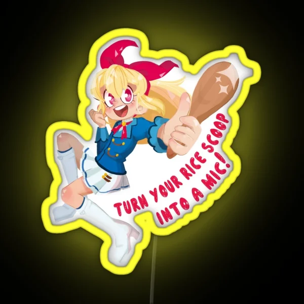 Aikatsu Ichigo RGB Neon Sign