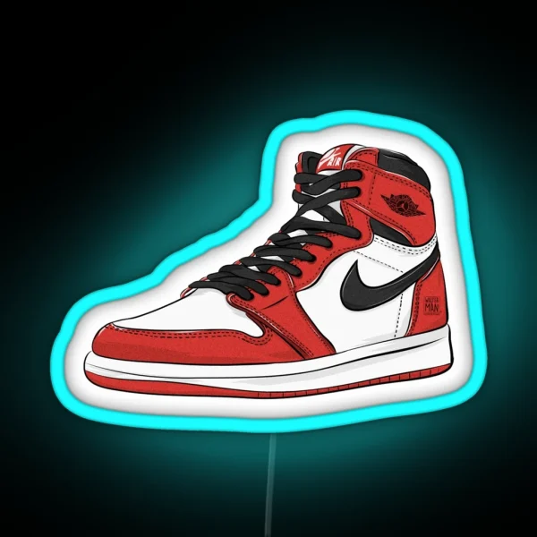 Air Jordan 1 NIKE RGB Neon Sign