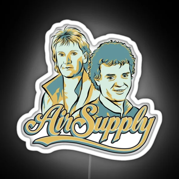 Air Supply RGB Neon Sign