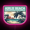 Airlie Beach Australia Retro Emblem RGB Neon Sign - Image 6