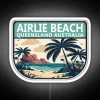 Airlie Beach Australia Retro Emblem RGB Neon Sign