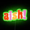 Neon Sign for K-Drama Fans with Vibrant RGB Lighting Colors