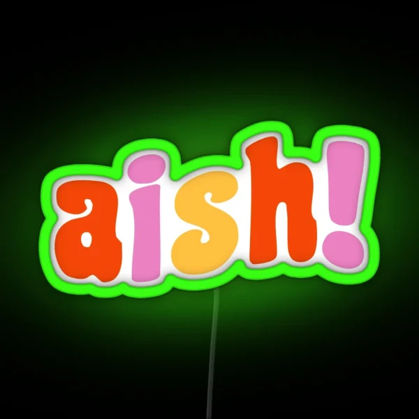 Aish Kdrama RGB Neon Sign
