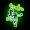 Add vibrant Eagles spirit with AJ Brown and Smith sign