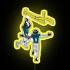 Official AJ Brown and DeVonta Smith Philadelphia Eagles Celebration Neon Sign