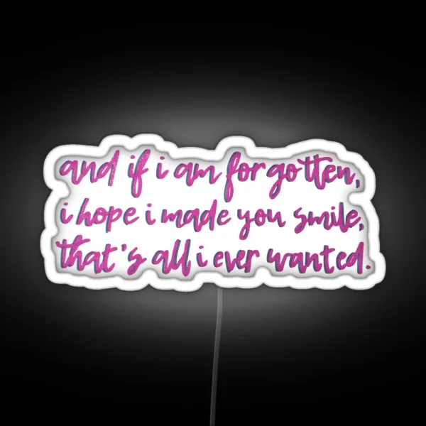 Ajr Finale Can T Wait To See What You Do Next RGB Neon Sign