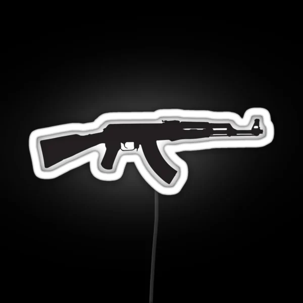 AK 47 RGB Neon Sign