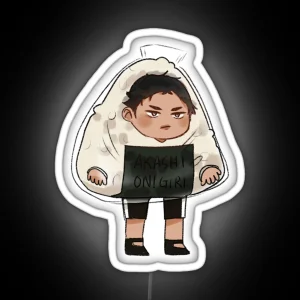 Akaashi Onigiri Led RGB Neon Sign