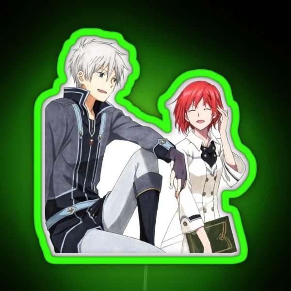 Akagami No Shirayuki Hime Zen Shirayuki RGB Neon Sign