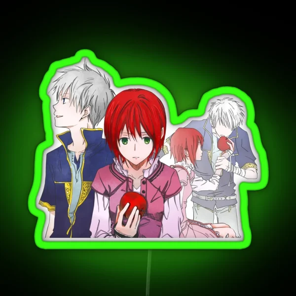 Akagami No Shirayukihime RGB Neon Sign
