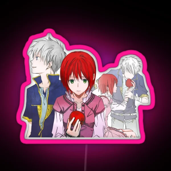 Akagami No Shirayukihime RGB Neon Sign