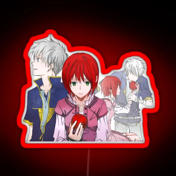 Akagami No Shirayukihime RGB Neon Sign