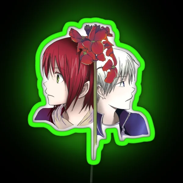 Akagami No Shirayukihime RGB Neon Sign