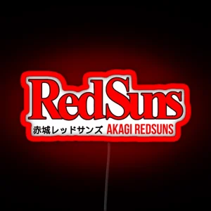 Akagi REDSUNS RGB Neon Sign