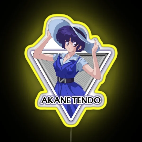 Akane Tendo In Ranma 1 2 RGB Neon Sign