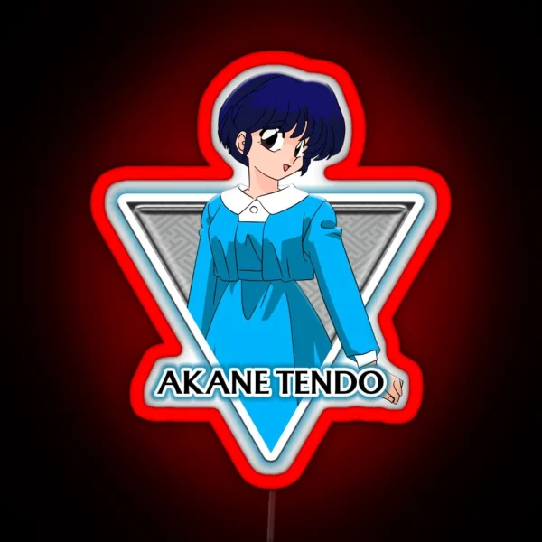 Akane Tendo In Ranma 1 2 RGB Neon Sign