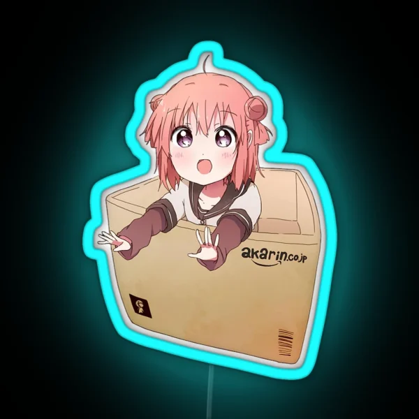 Akari Akaza Box RGB Neon Sign