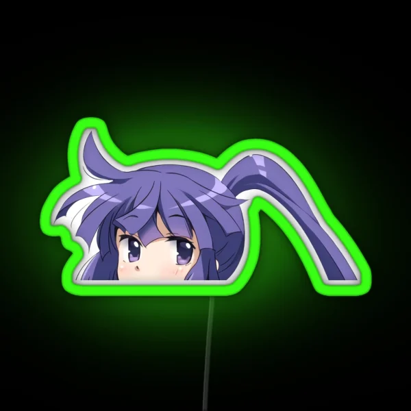 Akatsuki Peeker Log Horizon RGB Neon Sign