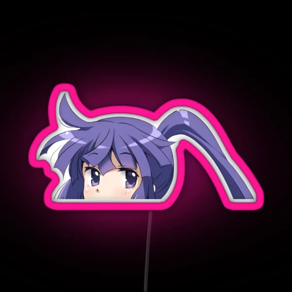 Akatsuki Peeker Log Horizon RGB Neon Sign