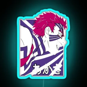 Akaza Demon Slayer RGB Neon Sign