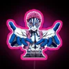 Akaza Kimetsu No Yaiba RGB Neon Sign - Image 6