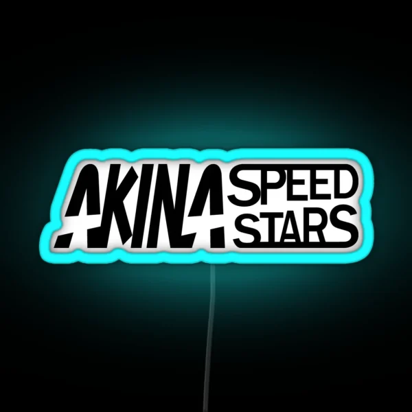 AKINA SPEED STARS INITIAL D RGB Neon Sign
